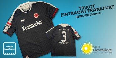 Eintracht Frankfurt Trikot Heiko Butscher, signiert