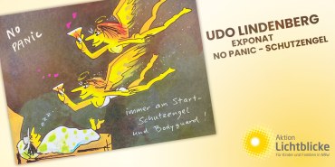 Bild Exponat „No Panic - Schutzengel“ von Udo Lindenberg